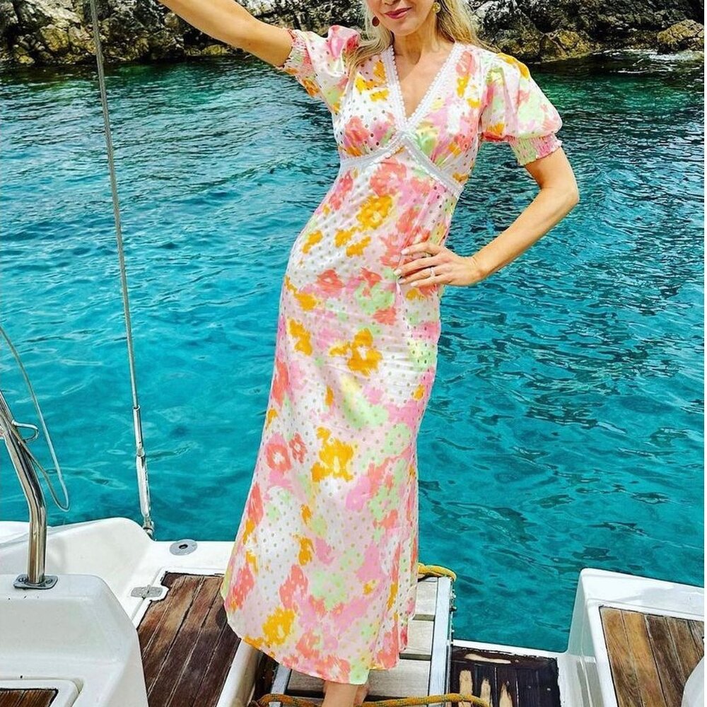 Never Fully Dressed NWT Georgia Blossom May Maxi Dress size 2